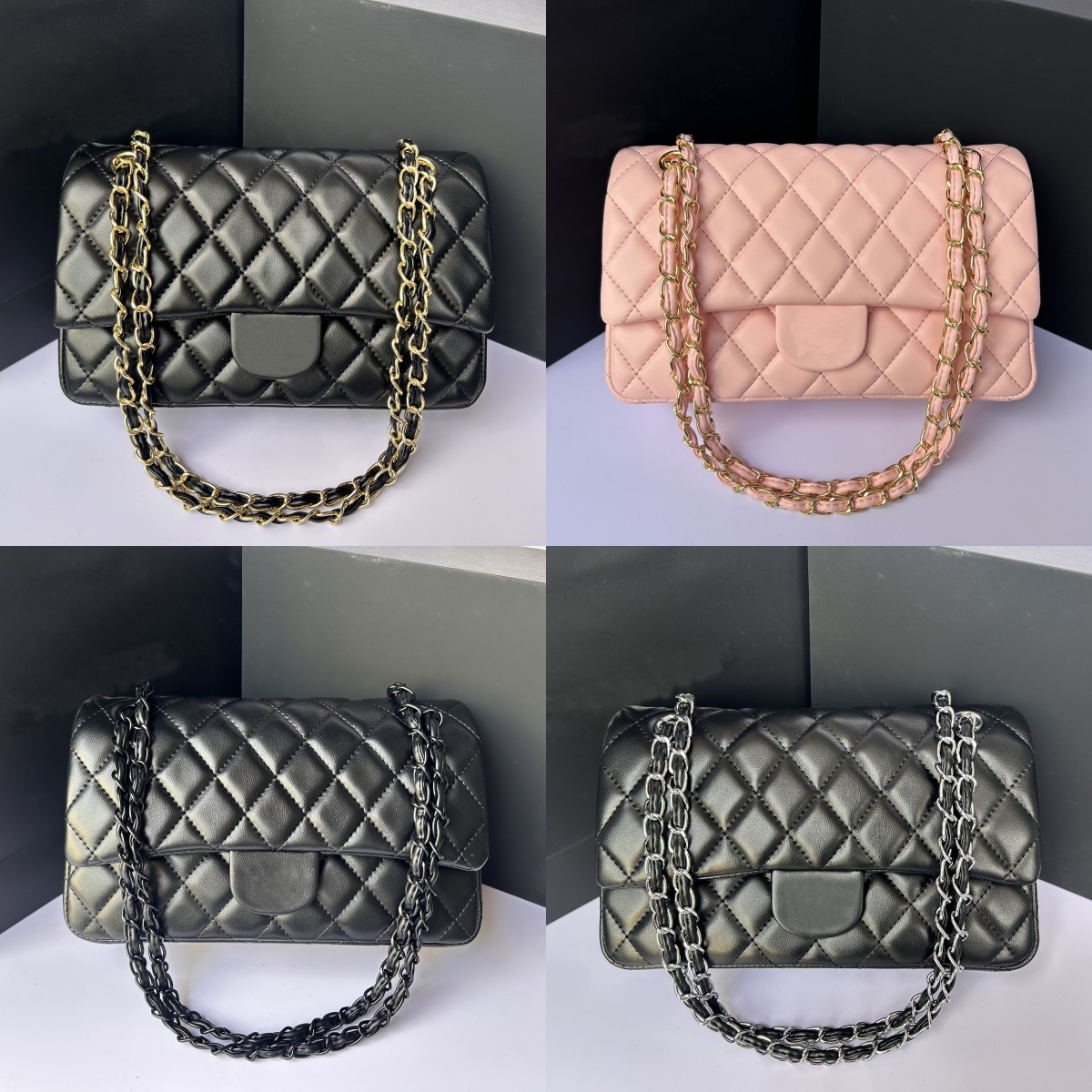 10A Designer bag Jumbo Double Flap Bag Luxury 25CM Real Leather Caviar Lambskin Classic Purse Quilted Handbag Mirror quality bags