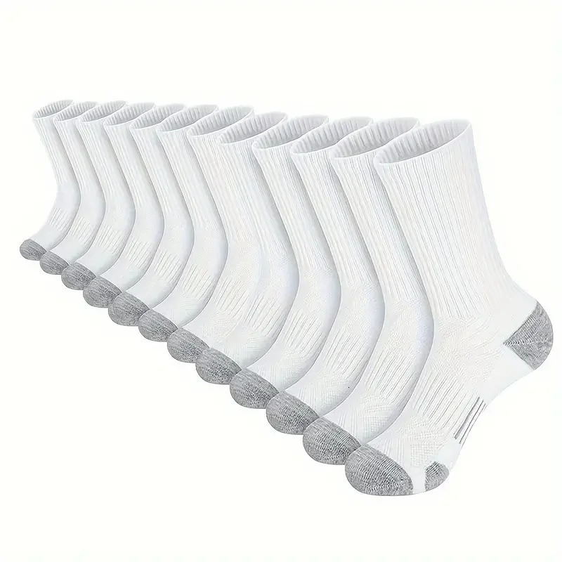10/30 pairs of high-quality soft and comfortable mens running socks summer sweat willow and breathable sports socks 250418