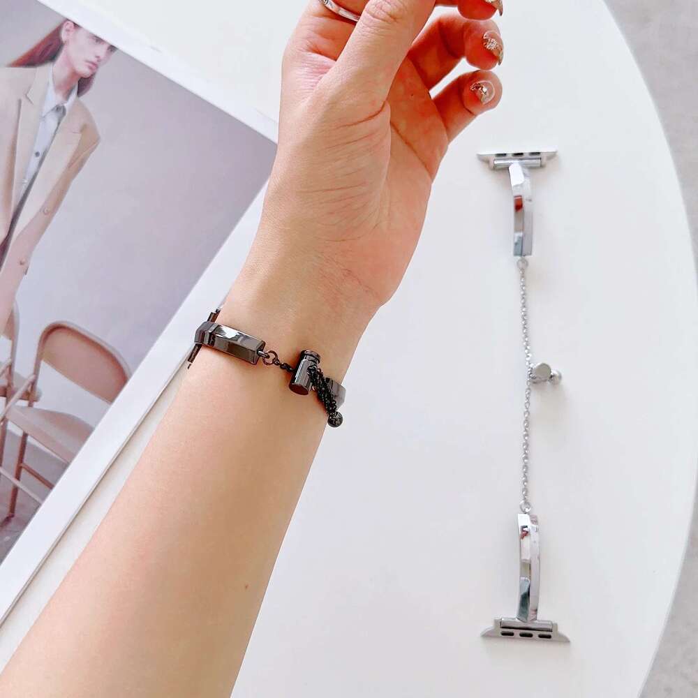 1Pc Bracelet Stainless Steel Leisure Sports Band 49/45mm 40/41mm For Apple Watch Series Ultra SE 8/7/6/5/4/3/2/1