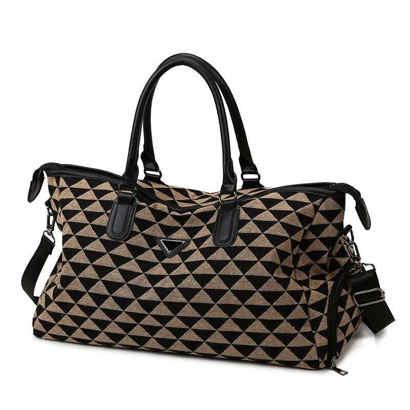 New Oxford Men's And Women's Hand-Held Crossbody Travel Fiess Bag
