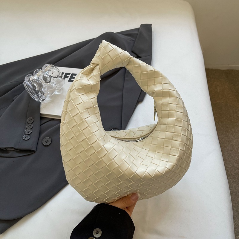 Luxury Brand Designer Bag 2025 New Designer Bag Office Small Stylish Handbag 2024 High-End Women's Handbag, Niche Design, Hand-Held Dumpling Bag