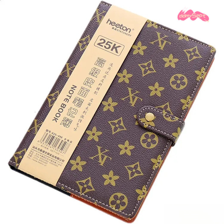 wholesale Wholesale Diary Book A5 Fashion B5 Notebook Hard Surface Copy 25K Notepad Small Portable A6 Office With Buckle Business ddmysept