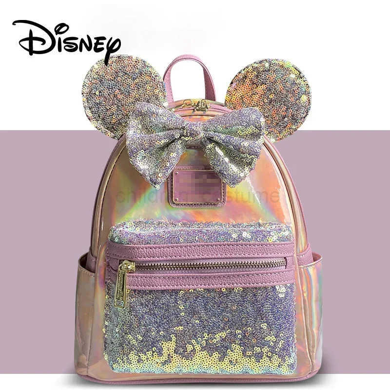 Disney Loungefly Mickey Minnie Backpack Casual Backpack Mini Backpack W20250423