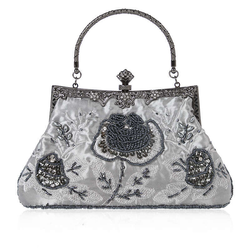 Hot Selling Handmade Beaded Embroidered Celebrity Banquet Unique And Festive Bride Bags, Cheongsam Bags