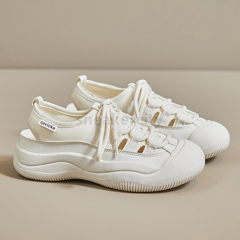 Free Shipping Designer Shoes Sneakers Tenis Womens Trainers Canvas Nylon Lace-Up Thick Sole Casual Women Shoes flats Summer Everyday Fashion Sport Out