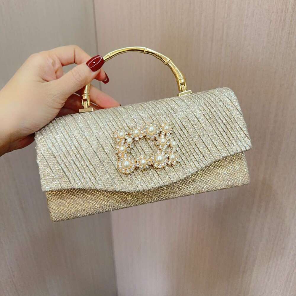 New Mini Handbag For Weddings, Bridesmaids, Birthdays, Party Parties, Evening Wear, Diagonal Cross Banquet Bag