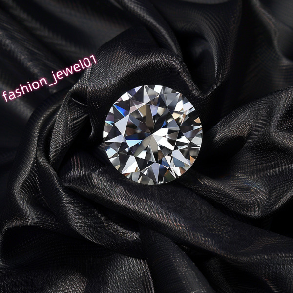 SICGEM Best Wholesale Price Loose Moissanite Diamond Gemstones White Round VVS1 DEFGH for Fine Jewelry Gem Accessaries