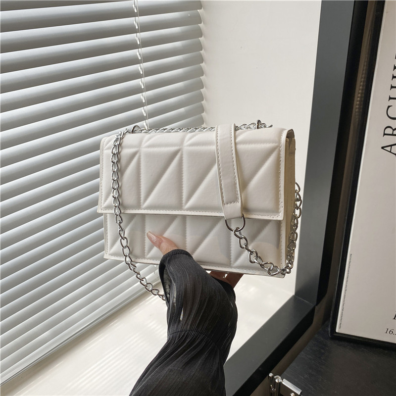 Free shipping Designer bag leisure versatile personality simple outdoor travel date shoulder bag for women White black khaki brown pink