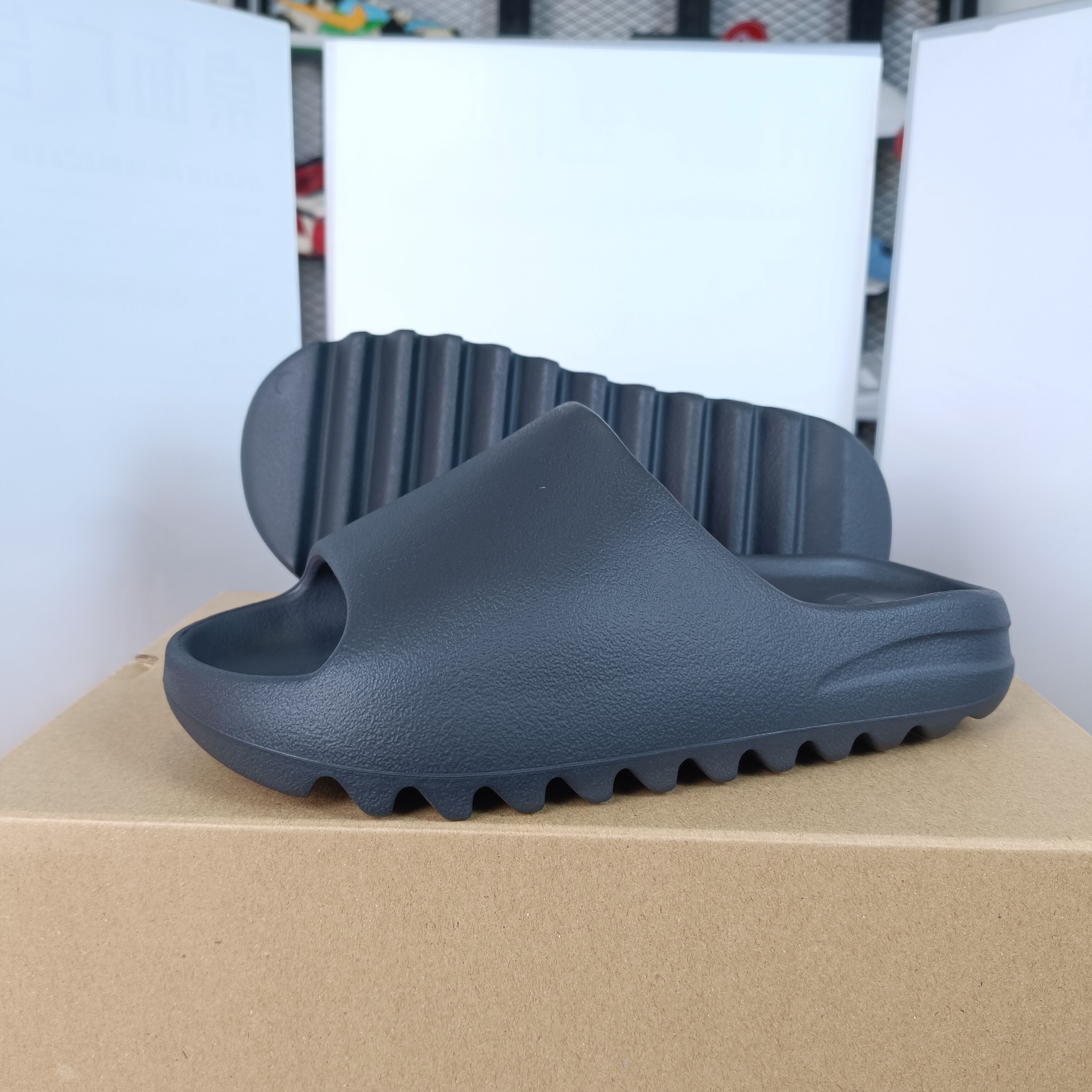 Good Quality Slide Sandals Summer Bone Salt Men Women Sandals Size US 4-13 USA Warehouse Fast Delivery