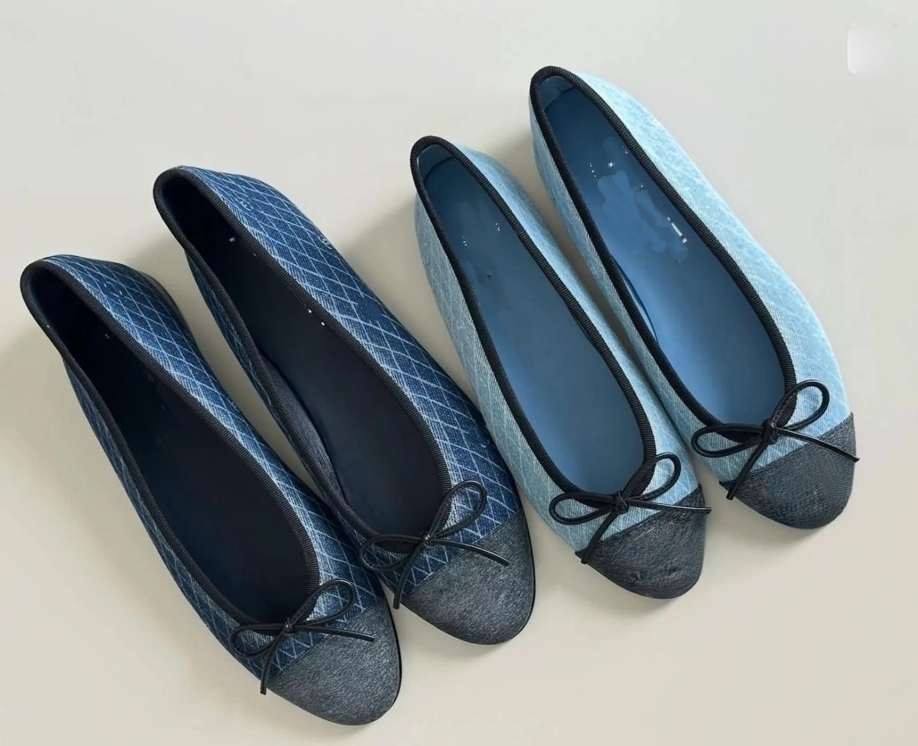 Newest color Casual Bowtie Ballet shoes Round toe cap heels flats Classic Ballet flats for Women's Luxury Designers Real Leather Dress shoes factory shoes with Box