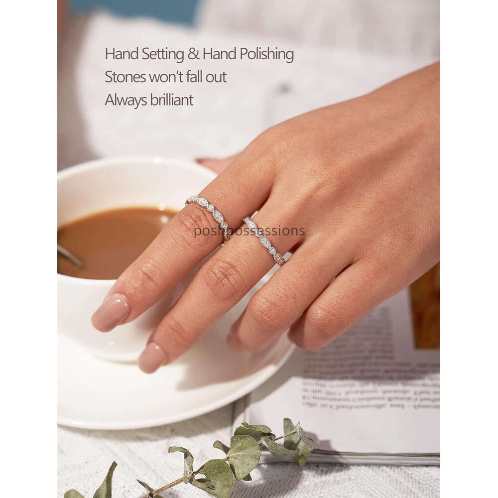 Mozambique Wedding Women's Evil Eye Pure Silver Gold Plated Eternal Stackable Engagement Anniversary Commemorative Ring Size 3-11.5