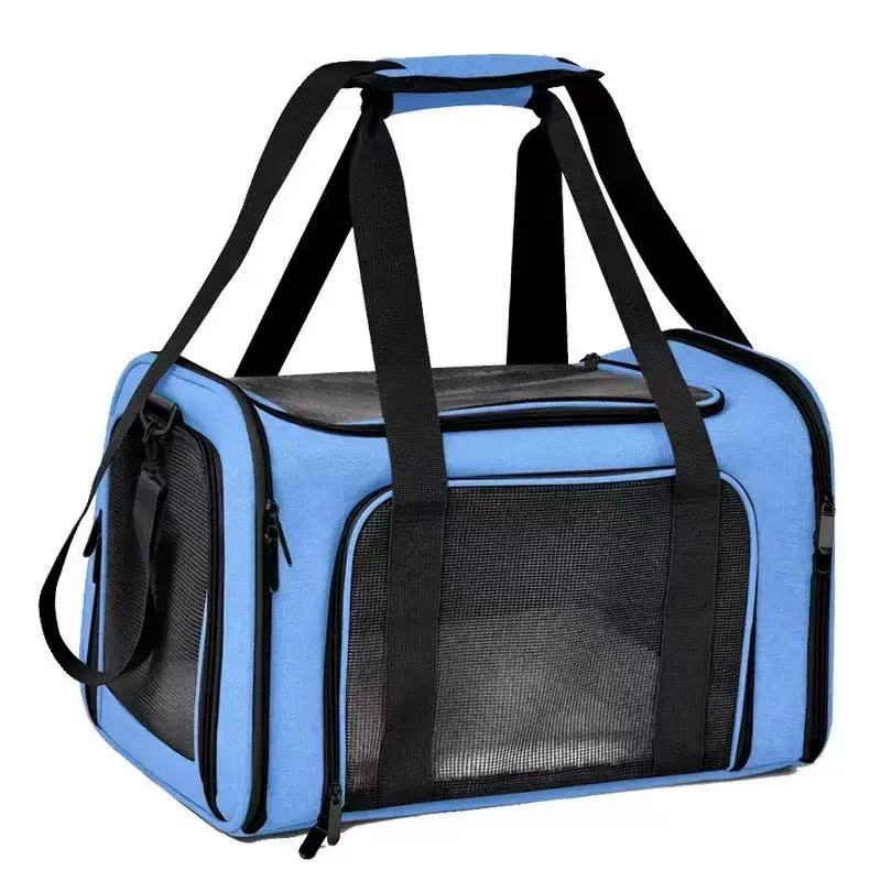 cat house Large Cat Carrier Expandable Pet Carrier for Small Dogs Medium Cats Fit Up to 15 Lbs, Foldable Puppy Carrier for Travel Size 45cm*28cm*28cm 