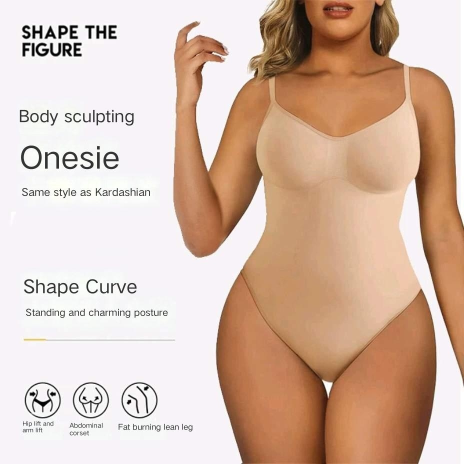 Active Underwear Plus Size Kardashian same style one-piece body shaper for women, beauty body shaping sexy large size underwear, abdominal corset