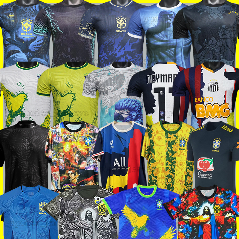 XXXL 4XL 2025 2026 brazils NEYMAR JR RAPHINHA Soccer Jerseys MARTINELLI L.PAQUETA IGOR JESUS Football Shirts 25 26 brasil Player Version Men Uniforms Kids Kits Set