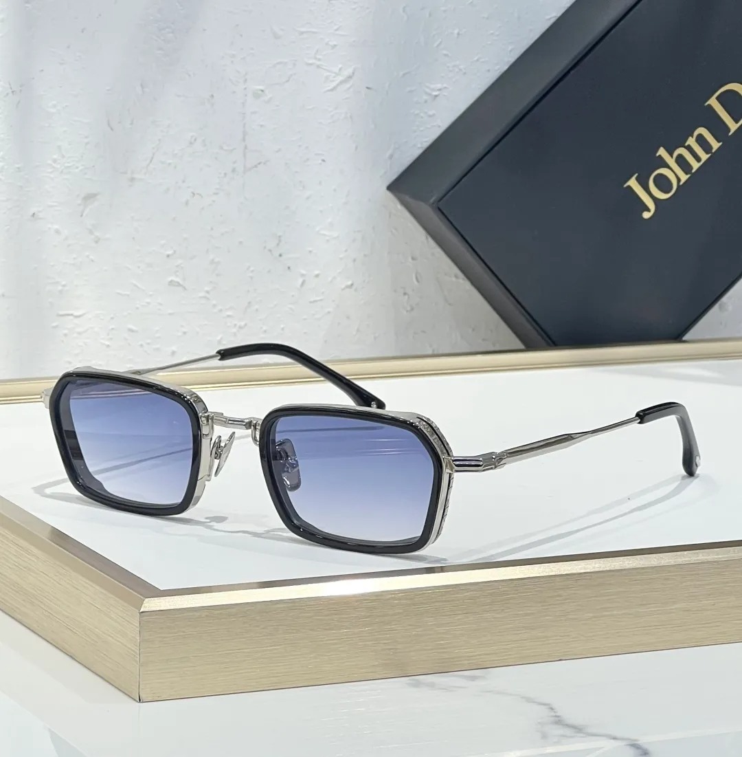 John Dalia Model Paul Premium Quality Designer Sunglasses for Men Women Summer Classic Anti-Ultraviolet Retro Frame Fashion Eyeglasses With Box Paul SIZE 50-22-140
