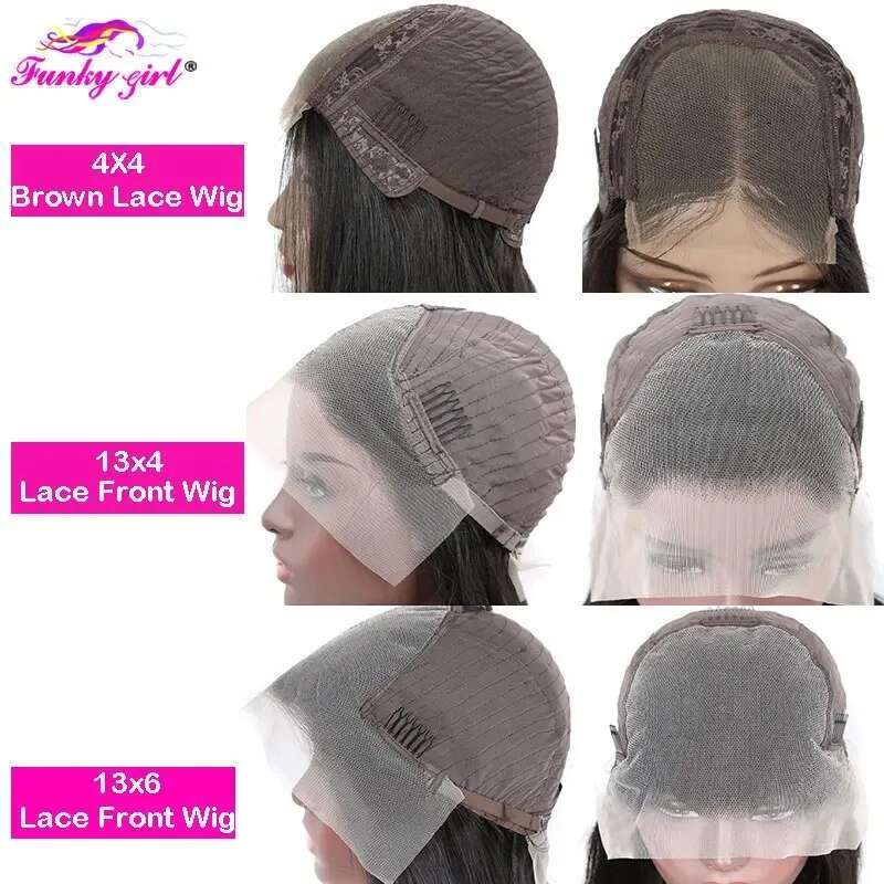 12A Human Hair Brazilian Pixie Curls 200% Transparent Frontal Wig For Women Burmese Curly Full Lace Wigs