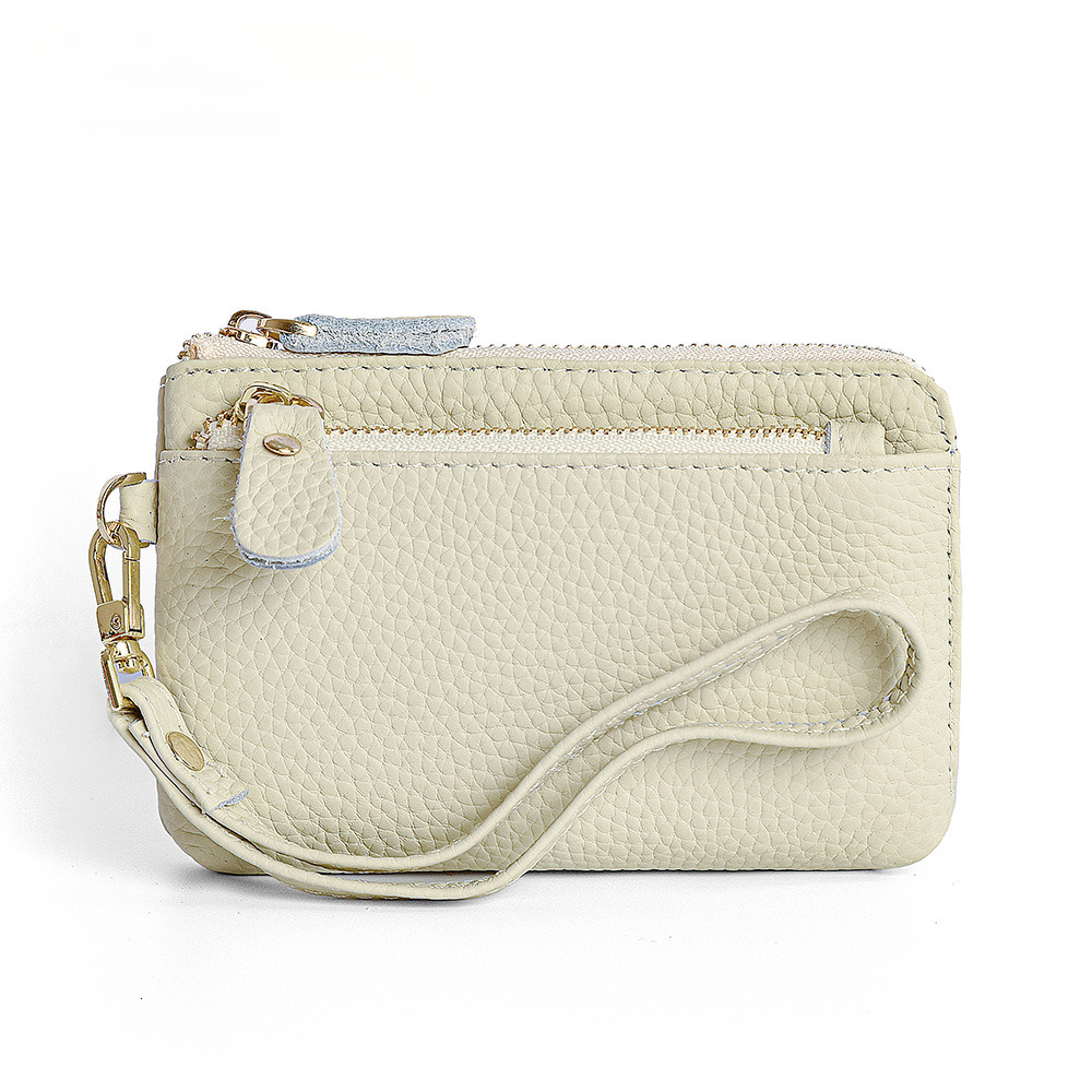 Designer Wallet Japanese Genuine Leather Women S Fashion Zipper Coin Handheld Small Bag Cowhide Zero Wallet Keychain Luxury Wallet Key Pouch