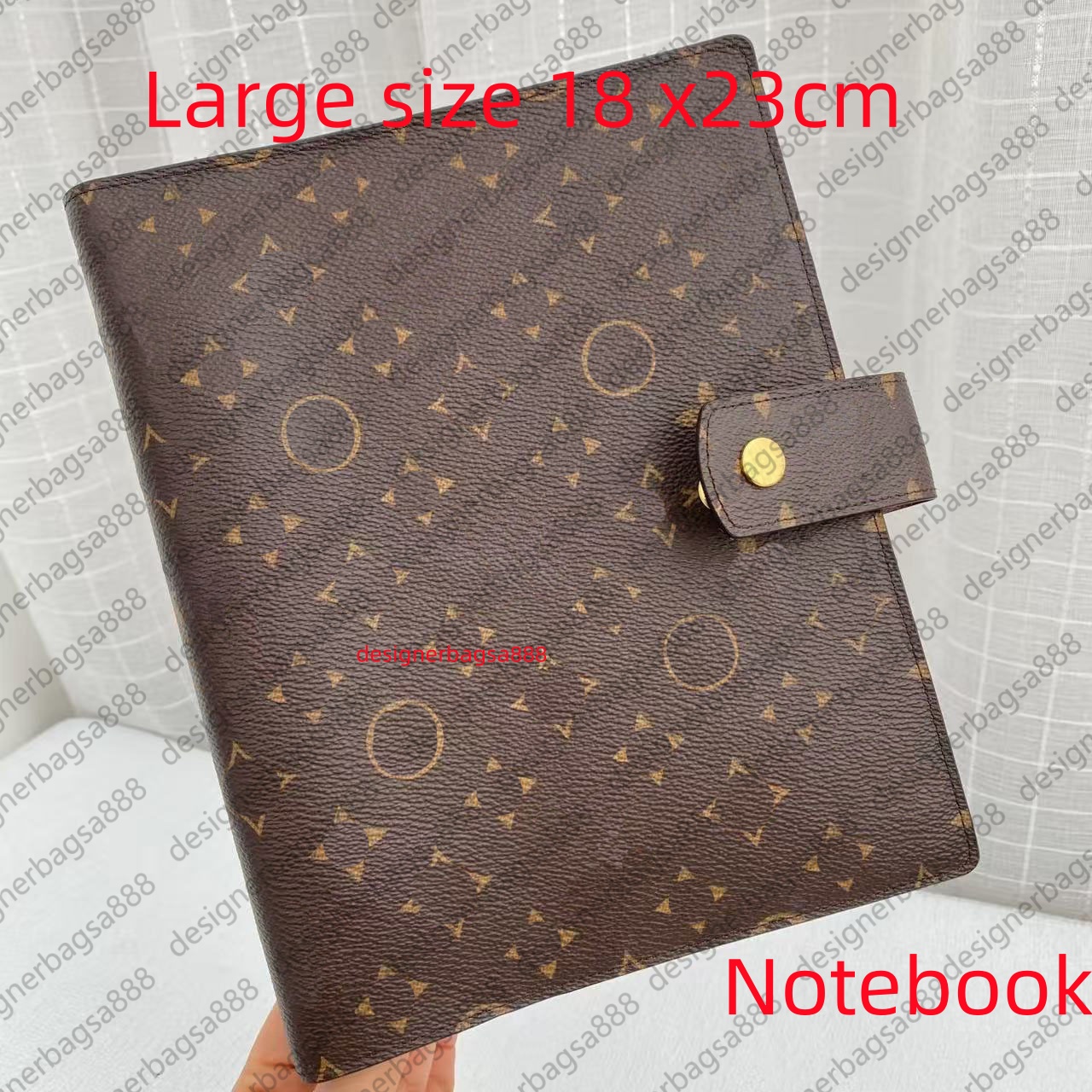 Designer large DESK AGENDA COVER Holders Planner Men Women Notebook Diary Agendas Protective Case Card Passport Holder Wallet Desktop Notepad Covers 18*23cm 888