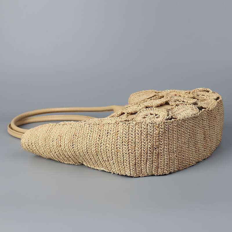 Ins Style Resort Beach Bag Hot Selling Vacation Straw Large Capacity Instagram Beach Hand Held Women S Bags Hand Woven Bags KQ