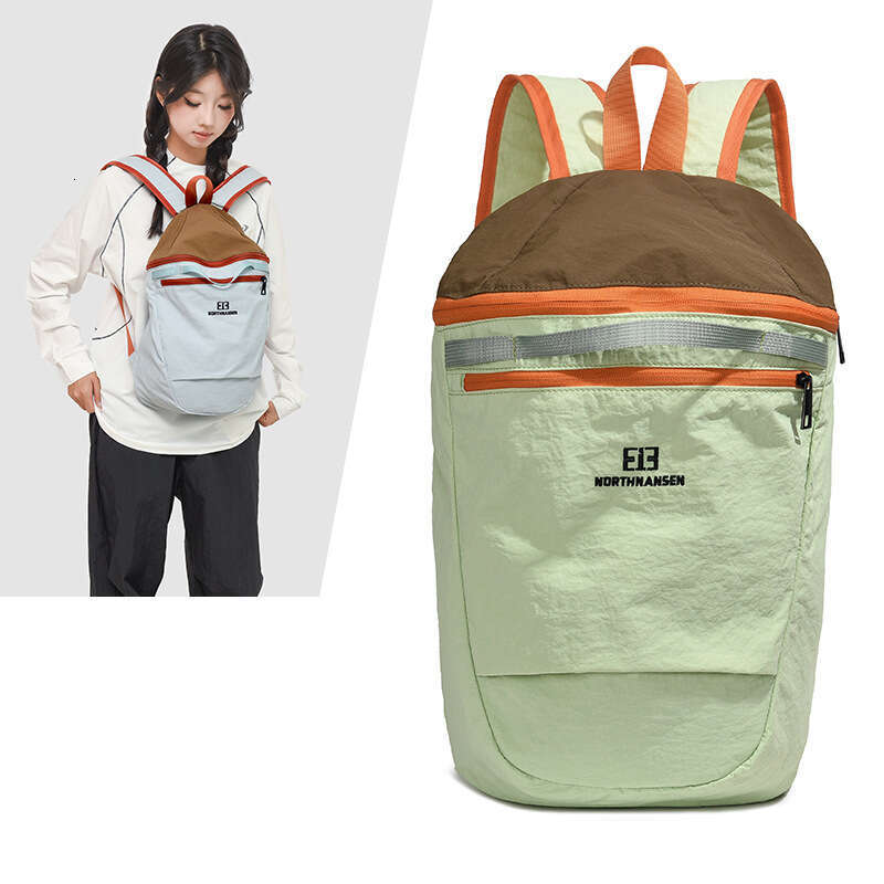 New hiking with contrasting colors, large capacity student backpack, outdoor sports lightweight leisure travel backpack