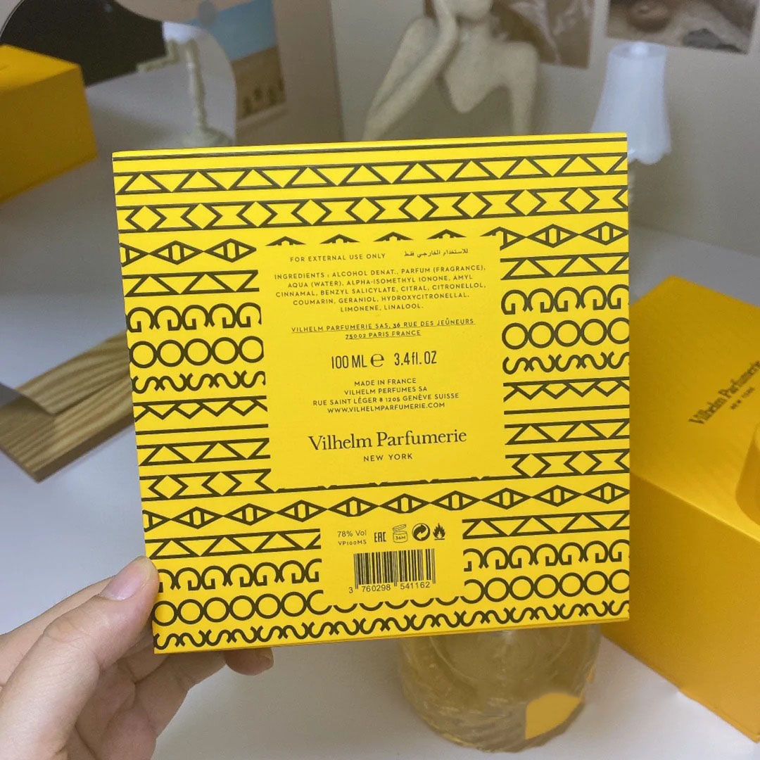 Vilhelm Parfumerie Mango Skin Morning Chess Dear Polly Perfume 100ML long lasting smell fragrance Tropical Fru s sweet musk Wood citrus parfum top lon