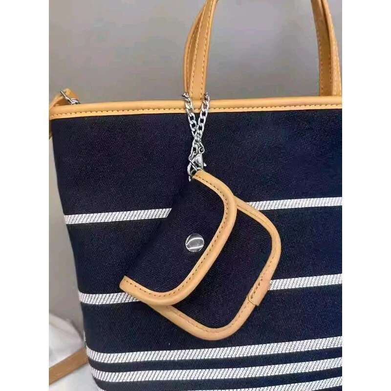 New Canvas Patchwork Tote Crossbody Bucket Bag Designer's bag