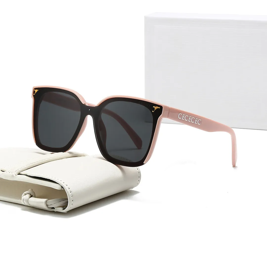 luxury sunglasses Street travel Designer sunglasses for women Travel photography trend men gift glasses Beach shading UV protection polarized glasses gift box