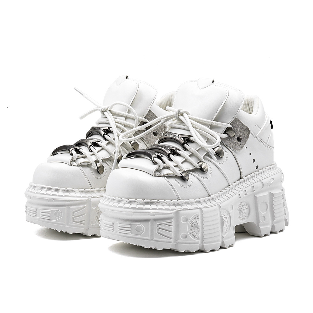 2025 New Dark Shoes Thick soled Women's Shoes Designer Fashion Heavy Metal Personality Gothic Punk Women's Boots