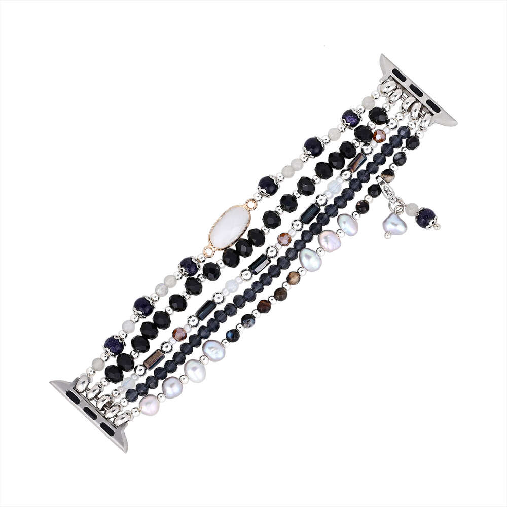 Bohemian style Apple/Samsung/Phoebe watch with stone handmade beaded strap