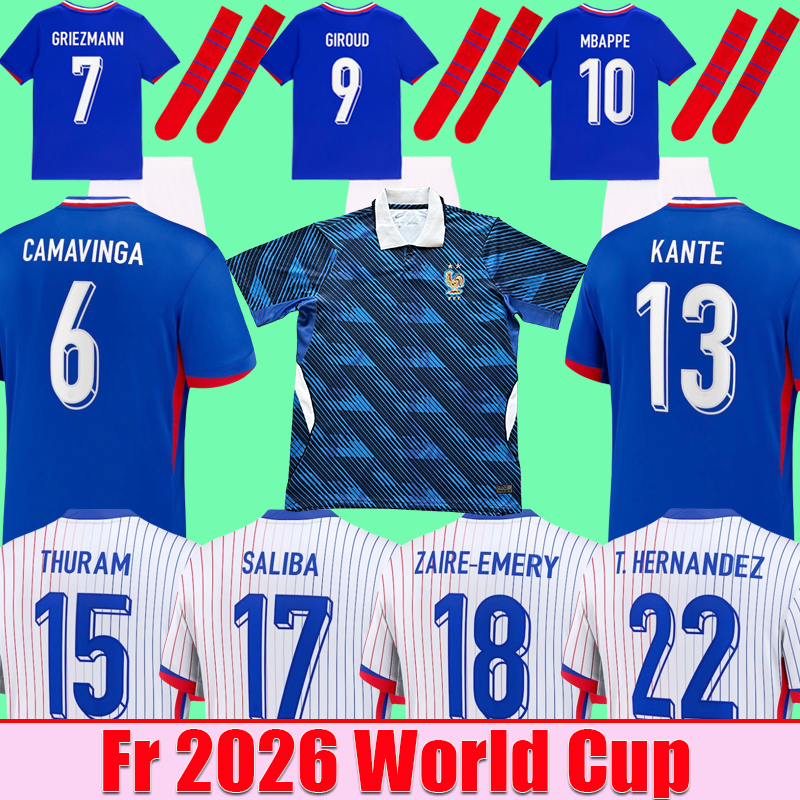 2026 HOMMES ENFANTS FRENCH MBAPPE fra n cejerseys KANTE GIROUD GRIEZMANN women Maillot De Foot Equipe Maillots Kids Football Shirt fr an cejersey 2025 26 66