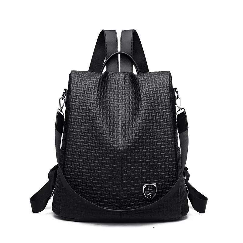 New European And American Large Capacity Leisure Travel Fashion Three Purpose Women's Anti Theft Backpack