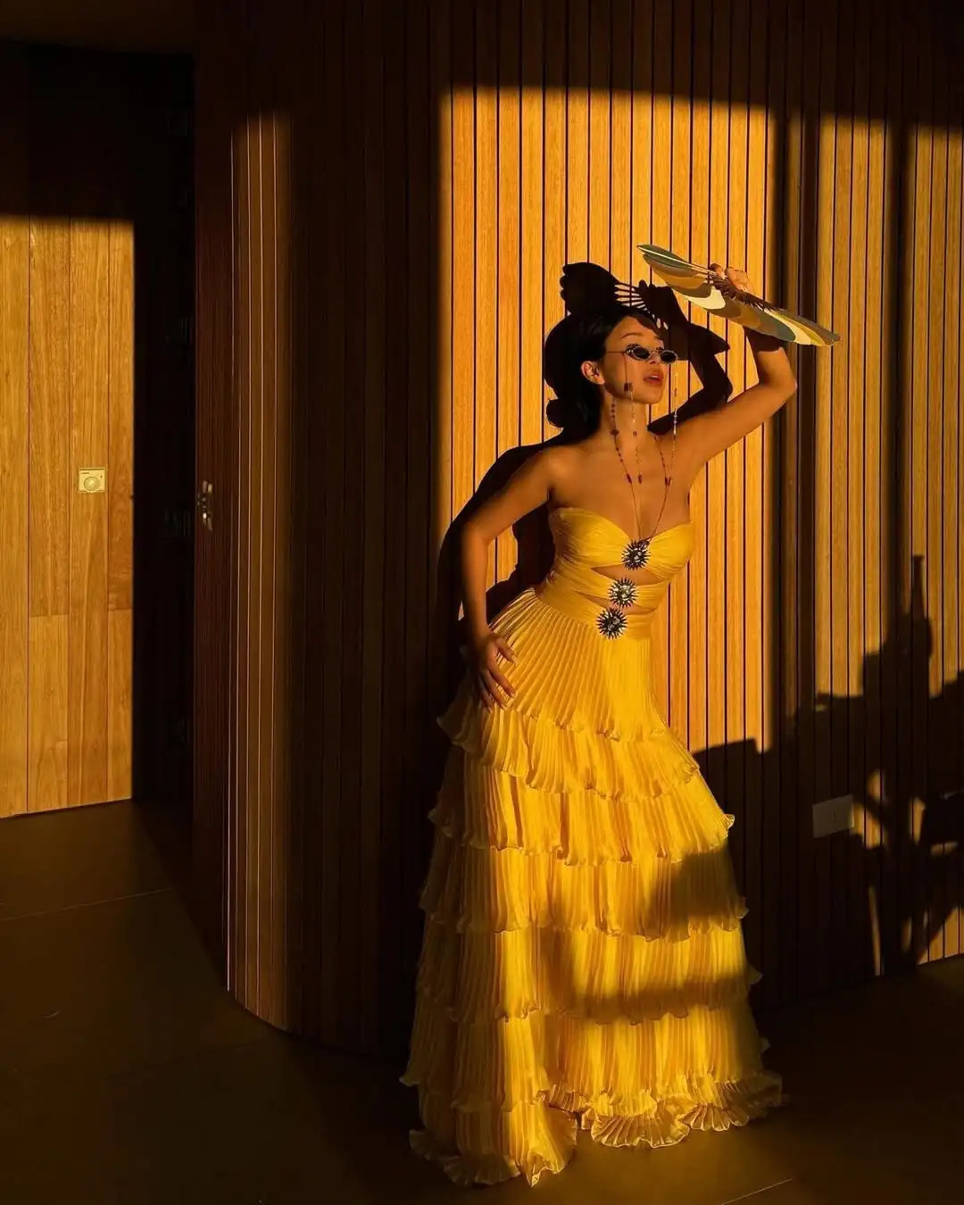 2025 leather jacket beach womens geometric print twopiece elegant and beautiful dress shoulder strap swimsuit suit 250415Z