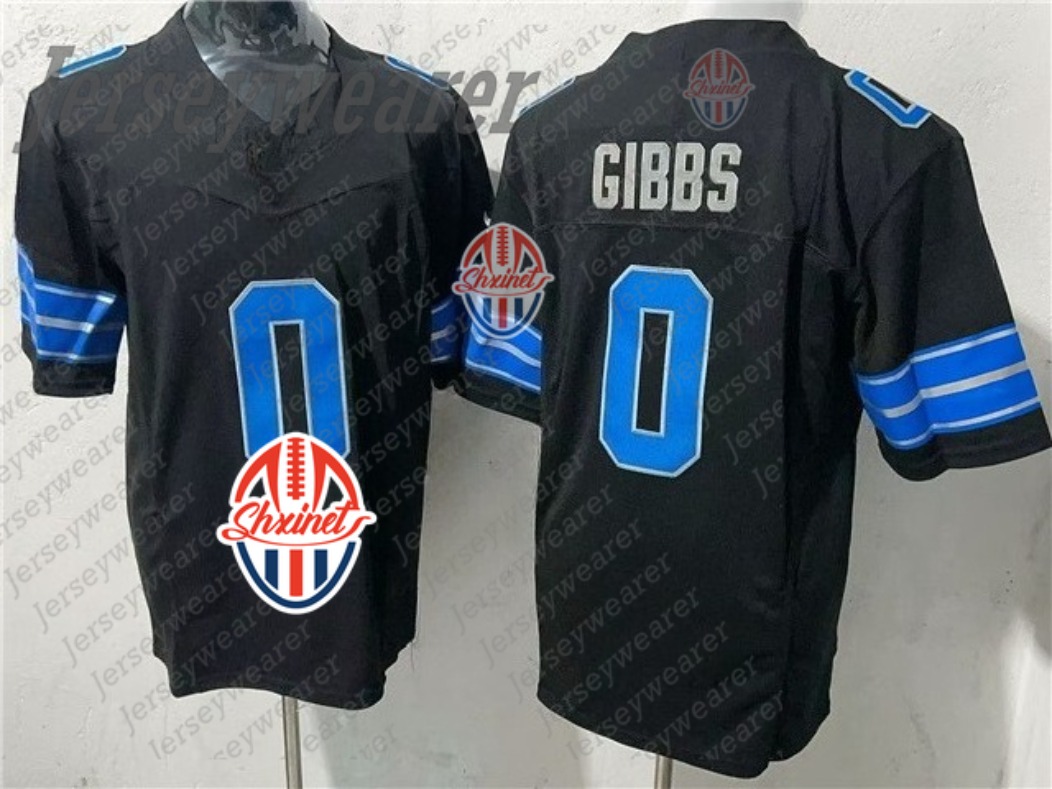 Wholesale Cheap 26 Jahmyr Gibbs Football Jersey St. Brown Jared Goff Hooker Jackson Montgomery Reynolds Custom Jerseys Support Custom Mix Order