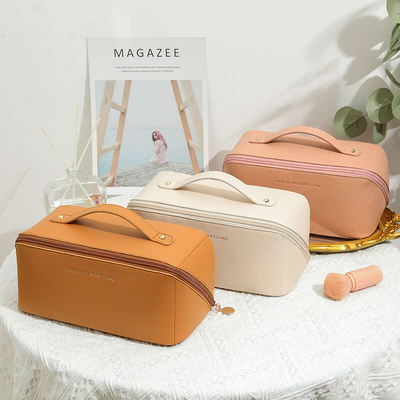 Handheld Makeup Ins Premium Organ PU Pillow Travel Storage Large Capacity Toilet Women's Bag