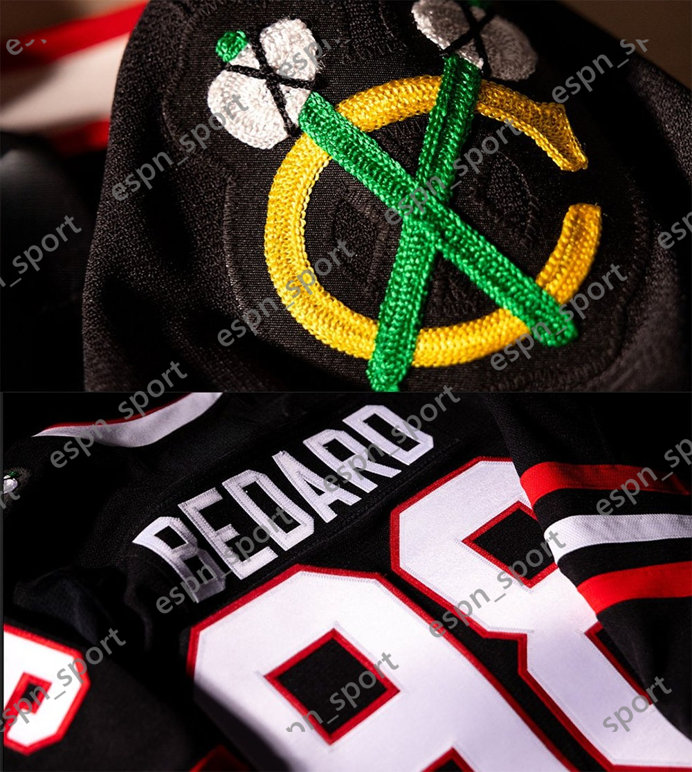ChicagoBlackhawk 98 Bedard 2025 26 Black Returns Hockey Jersey Petr Mrazek 23 Kurashev Philipp Kurashev Teuvo Teravainen 86 Teravainen 55 Levshunov Hockey Jerseys