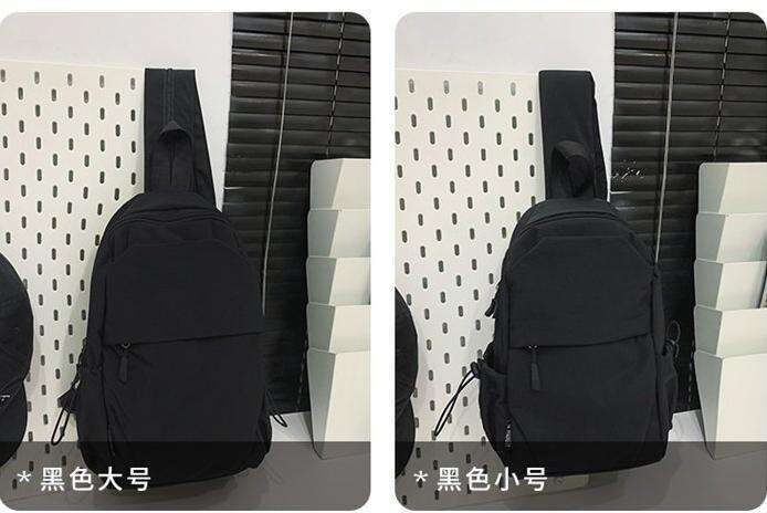 Multi functional dual-use chest for men and women outdoor travel, lightweight small backpack, waterproof hiking bag, crossbody bag