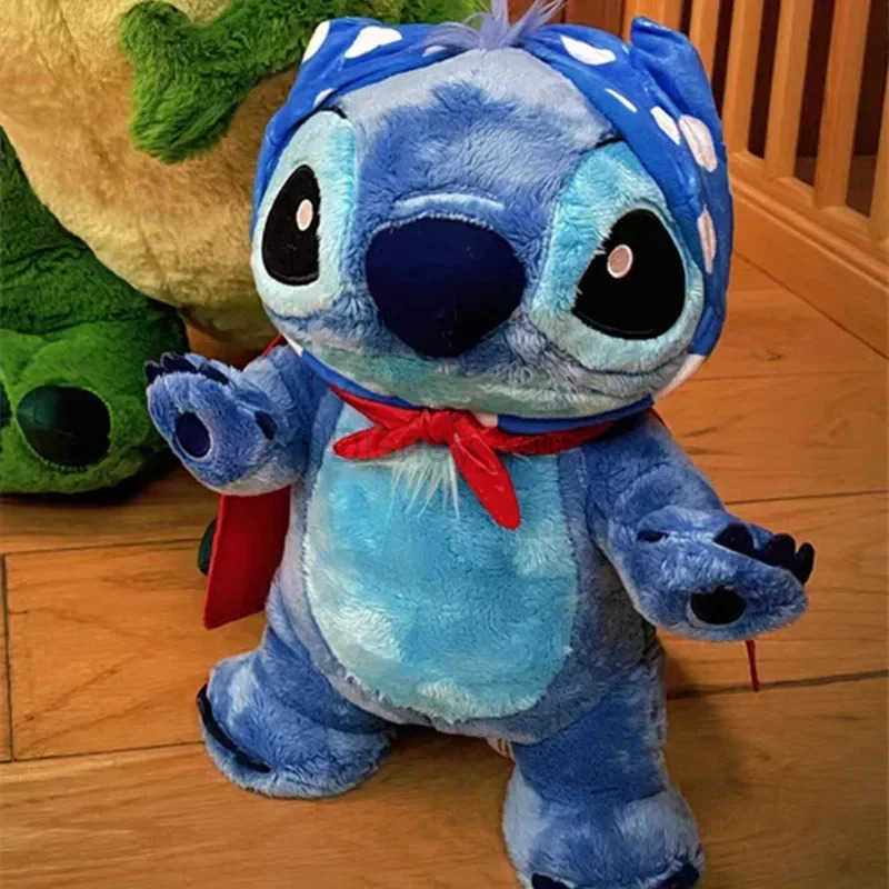 Disney plush dolls New Sewing Plush Doll Kawaii Lilo Stitch Stuffed Toy Summer Dream Series Large Plush Pillow Childrens Toy Gift Y250423