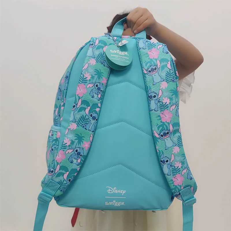Disney Real Australian Smiggle Disney Sewing Cartoon Series Childrens School Bag Anime Backpack Student GiftXJ250422