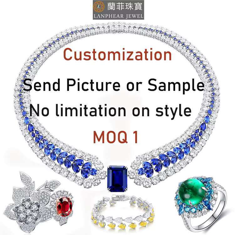 Lanphear Fancy Blue Color IGI Certified CVD VS2 5.13Ct Lab Diamond Cushion Cut Fancy Shape Lab Grown Diamond HPHT Loose Diamond