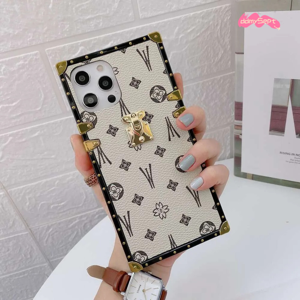 Fashion Leather Texture Phone Case - Compatible with iPhone 16, 15 & Samsung S24 ddmysept