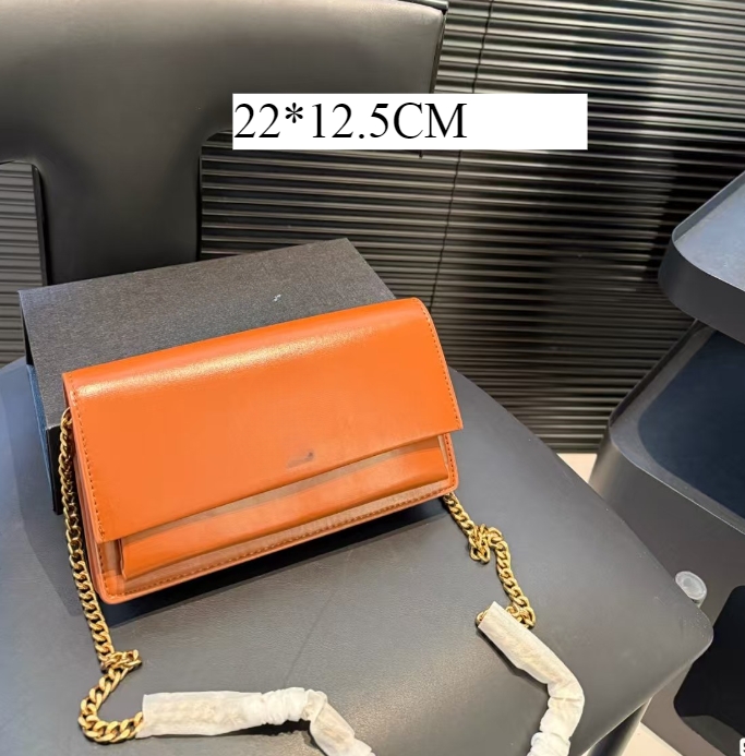 Ladies' Fashion Underarm Shoulder Bag Chain Cross Bag Designer Leather Letter Bag 2025