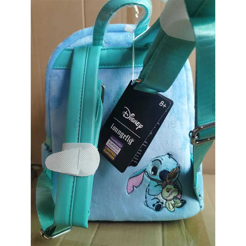 Disney New Disney Lounge Interstellar Baby Printed Sewing Plush Backpack Cute Cartoon Peripheral Mini Backpack Childrens Leisure Bag W20250423