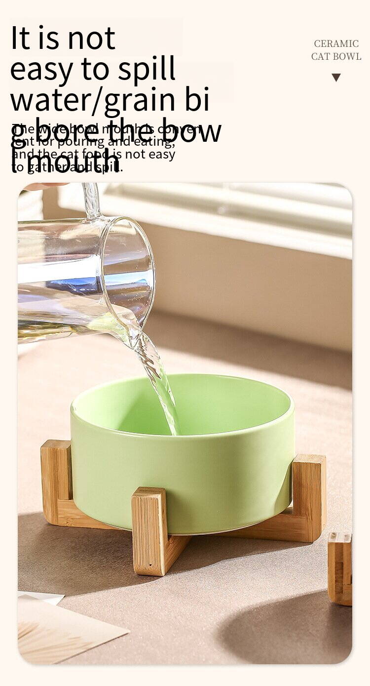 Crafted Ceramic Transformational Pet Feeding Bowls with Non-Slip Design