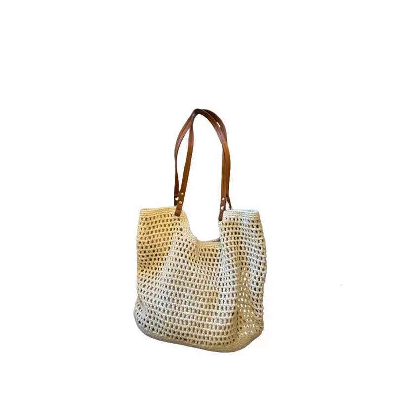 Ins Style Resort Beach Bag New Large Capacity Woven Underarm Commuter Fashion Versatile Beach Tote Tourist Shoulder Bag KQ