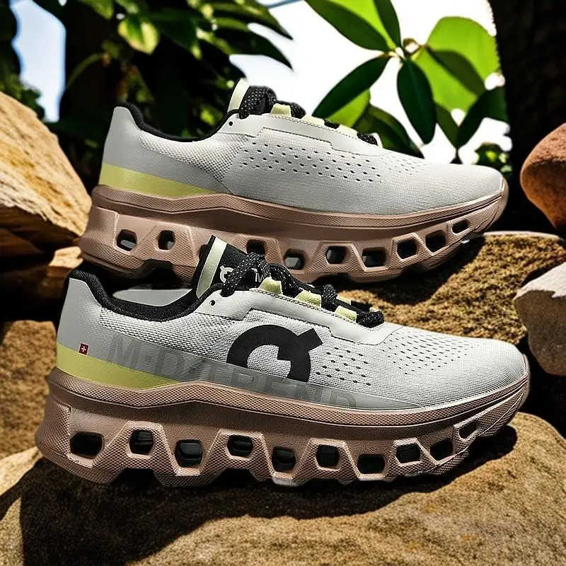 Fashion Running Shoes Anti Slip Shock Breathable Road Running Shoes Men Outdoor Jogging Casual Sport Shoes Men On20 Z250513