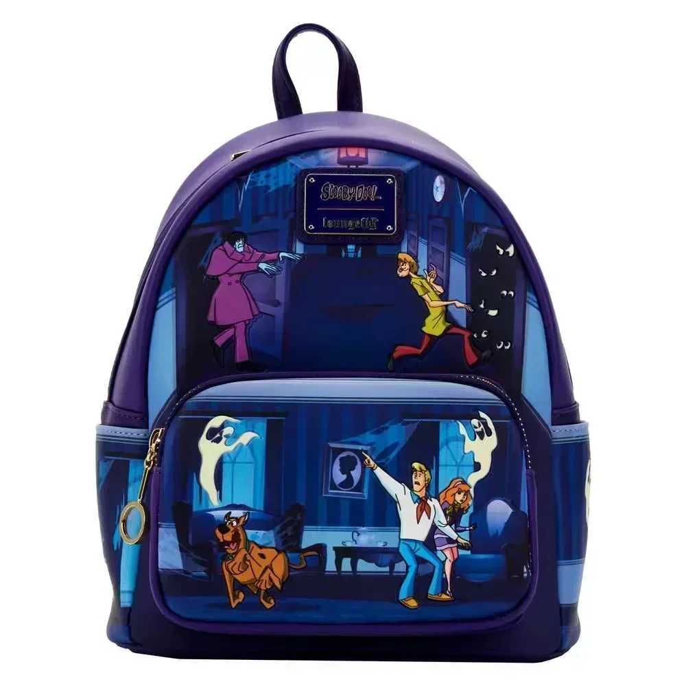 Disney Monster University Mini Backpack faux leather double shoulder bag role-playing backpack cartoonXJ250422
