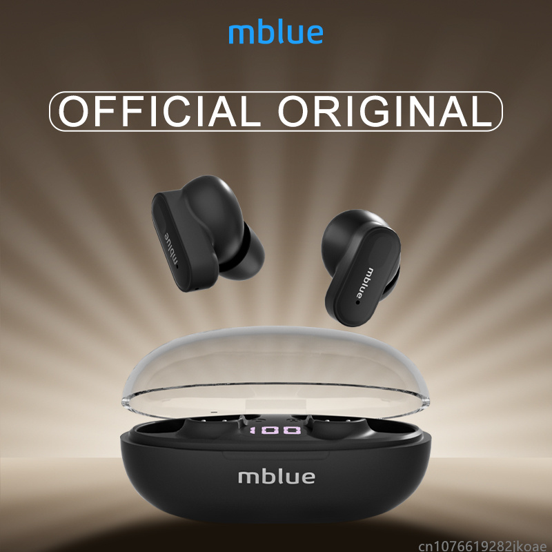 mblue Original AR01 Earphones Wireless Bluetooth 5.4 Earbuds AI Call Noise Reduction HiFI Stereo Sports Music Headset Long Standby AR 01