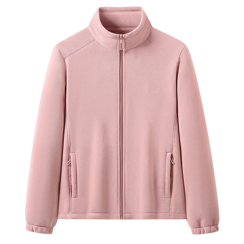 Fleece Jacket for Men and Women Autumn and Winter Warm Polar Fleece Outdoor Couple's Large Size Fleece Coat Softshell Jacket Inner Liner free shi - view 4