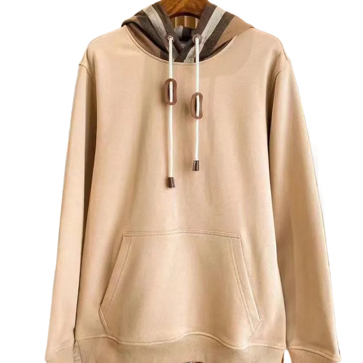 Mens Hoodies Sweatshirts hoody Designer Hoodie Tide Brand Hooded Sweater Classic Plaid Stitching Loose Os Pullover Women Hoodies Fashion Cotton Jacket Top quality