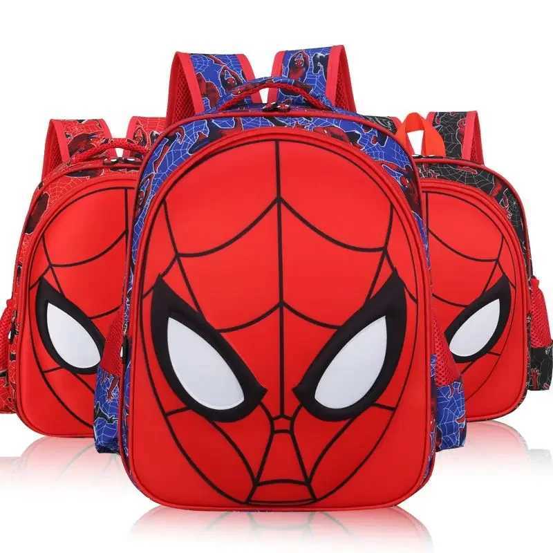 Disney New Disney cartoon Avengers Spider Man boys school bag new kindergarten childrens backpack cute backpackXJ250422